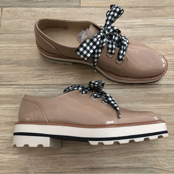 Zara Shoes - NWT ZARA Patent Derby Oxford